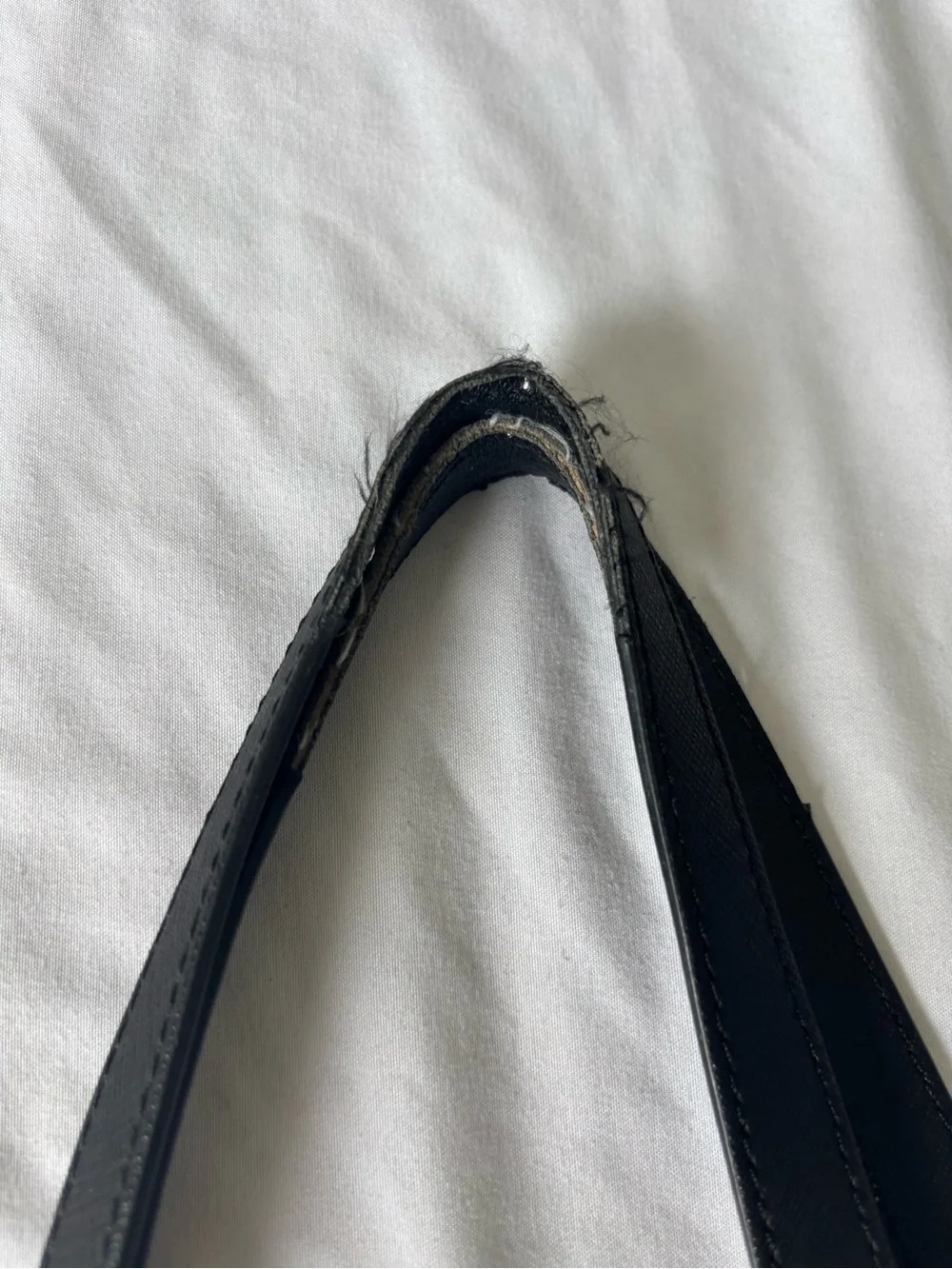 Michael Kors Jet Set Large Striped Saffiano Leather Tote Bag Black White